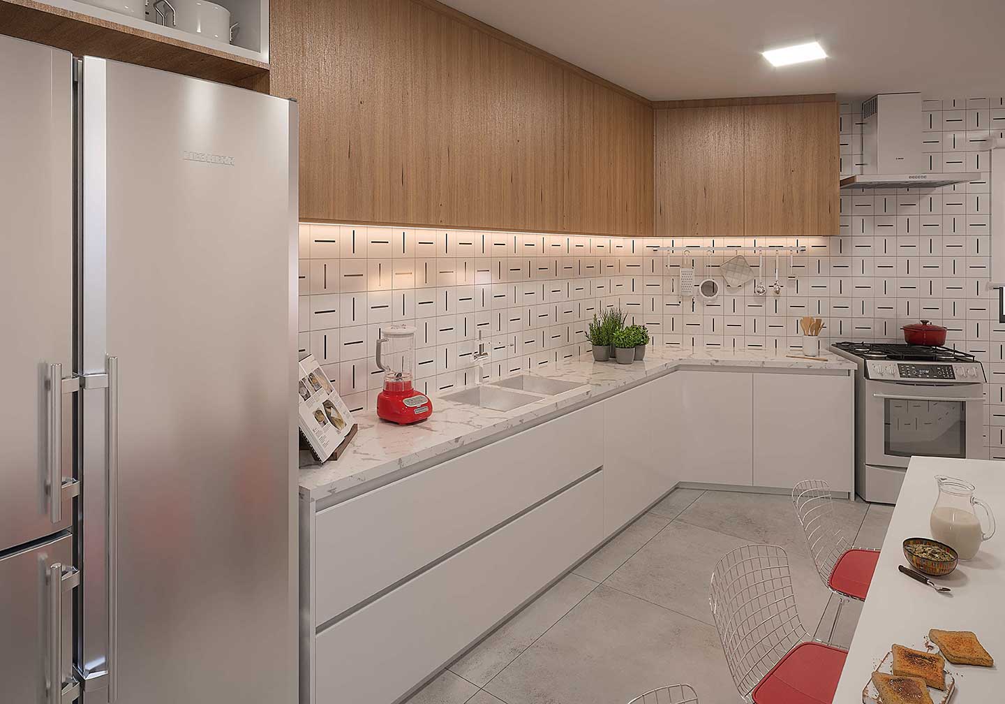 Cozinha contemporânea