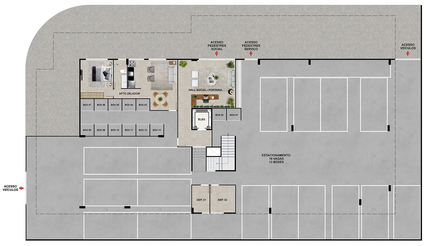 Masterplan Térreo